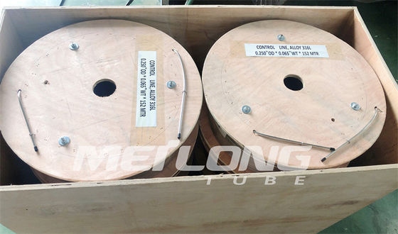 Linea di controllo idraulica di SS316L tubatura capillare ridisegnata senza cuciture di acciaio inossidabile
