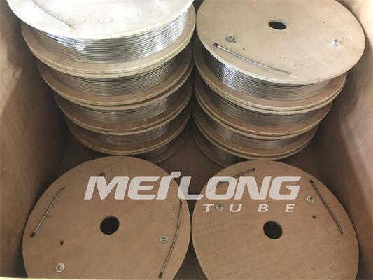 1 / 4&quot; OD X 0,065&quot; linea di controllo idraulica sottile dei tubi capillari del PESO TP316L