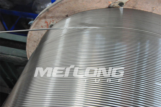 Linea di controllo arrotolata della tubatura di acciaio inossidabile del duplex 2205 tubatura 3/8&quot; OD X 0,049&quot; PESO