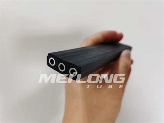 Linea di controllo incapsulata del duplex 2205 Flatpack con 3 linee per i giacimenti di gas e di petrolio