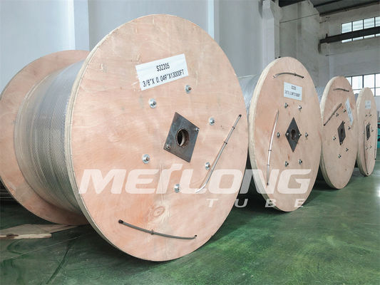 Linea di controllo incapsulata tubatura arrotolata di acciaio inossidabile di ASTM B704 Incoloy 825