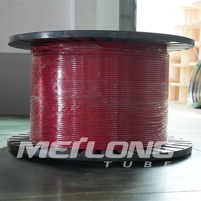 Linea di controllo incapsulata del duplex 2205 Santoprene TPV 1/2 ' OD X 0,065&quot; PESO