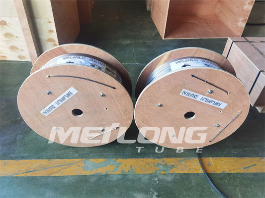 Linea chimica 3/8&quot; dell'iniezione della tubatura arrotolata di acciaio inossidabile di ASTM A269 OD X 0,065&quot; PESO