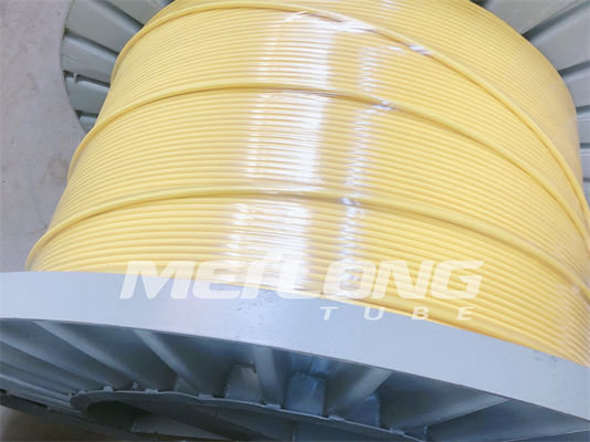 FEP TP316L ha incapsulato la linea chimica linea dell'iniezione di controllo idraulica