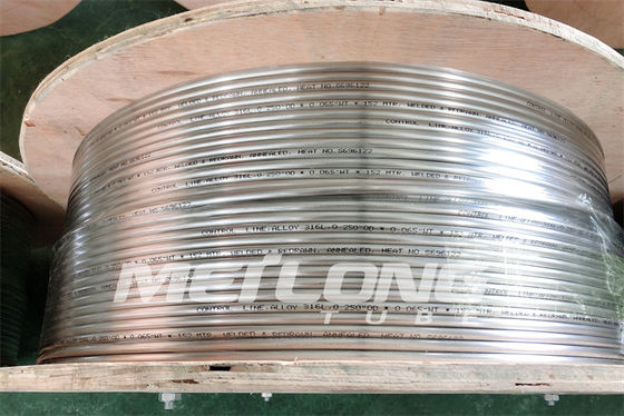 Linea 100% di Eddy Current Tested Encapsulated Control con la tubatura idraulica dei montaggi ss del puntale