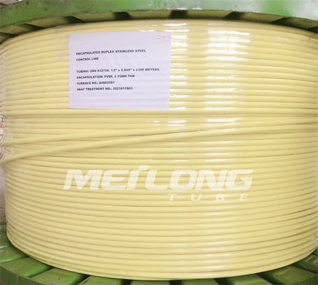 1/8&quot; a 1&quot; linea di controllo incapsulata tubatura capillare ad alta pressione per controllo idraulico