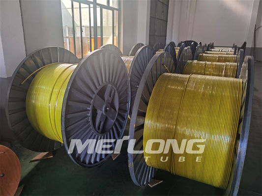 PVDF rosso i pp FEP ha incapsulato la linea di controllo superficie luminosa pulita della tubatura del martello