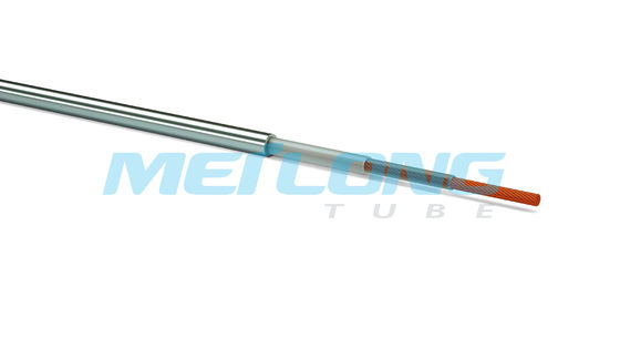 La lega di nichel ha incapsulato la tubatura 3/8&quot; del cavo 825 X 0,049&quot; fili di rame bianchi