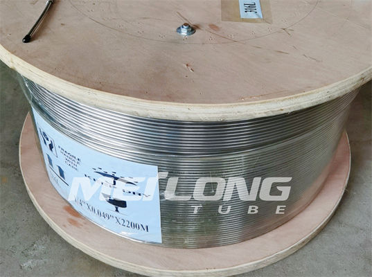 ASTM A789 ha temprato la linea di controllo idraulica 1 tubatura inossidabile della bobina 2 per il martello