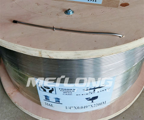 ASTM A789 ha temprato la linea di controllo idraulica 1 tubatura inossidabile della bobina 2 per il martello