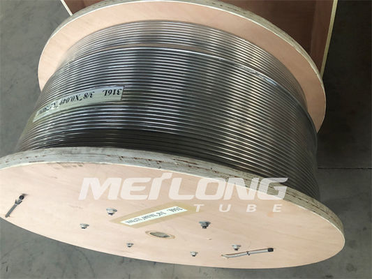 Linea 1 tubatura idraulica dell'iniezione del prodotto chimico del duplex 2507 di acciaio inossidabile 2 per il foro del basso